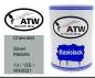 Preview: Chevrolet, Silver Metallic, 13 / 13S / WA9021: 500ml Lackdose, von ATW Autoteile West.